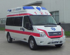 江鈴全順牌JX5049XJHMKA型救護(hù)車(chē)